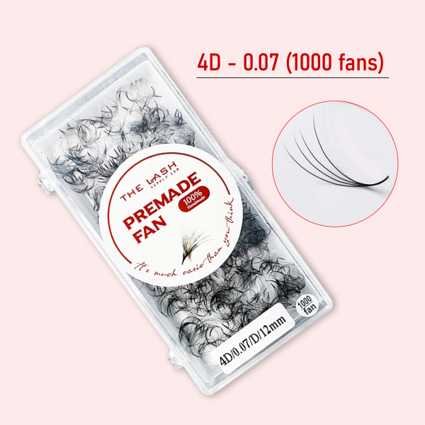 4D 0.07 (1000 fans - Bulk) - D - 9mm