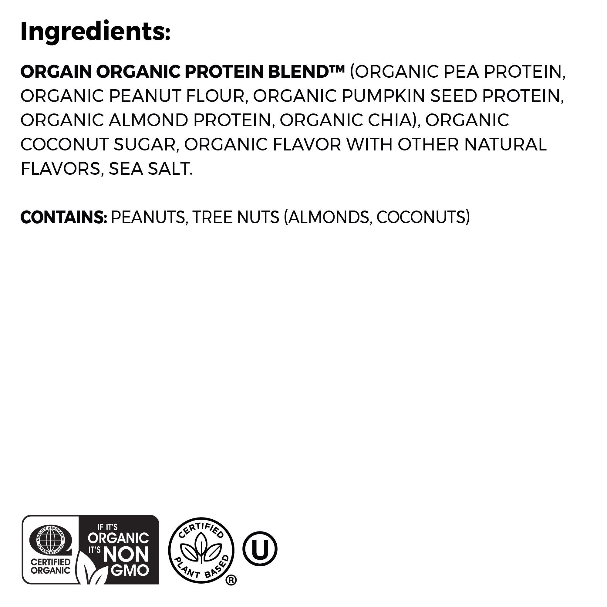 USDA Organic Simple Plant Protein Powder, Creamy Vanilla, 32.6 Oz