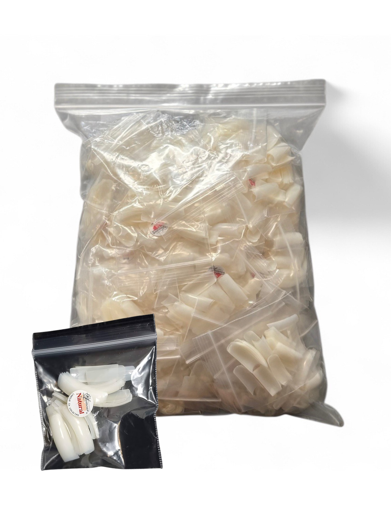 Lamour Natural Tips # 7 - Big Bag / 5000 Tips