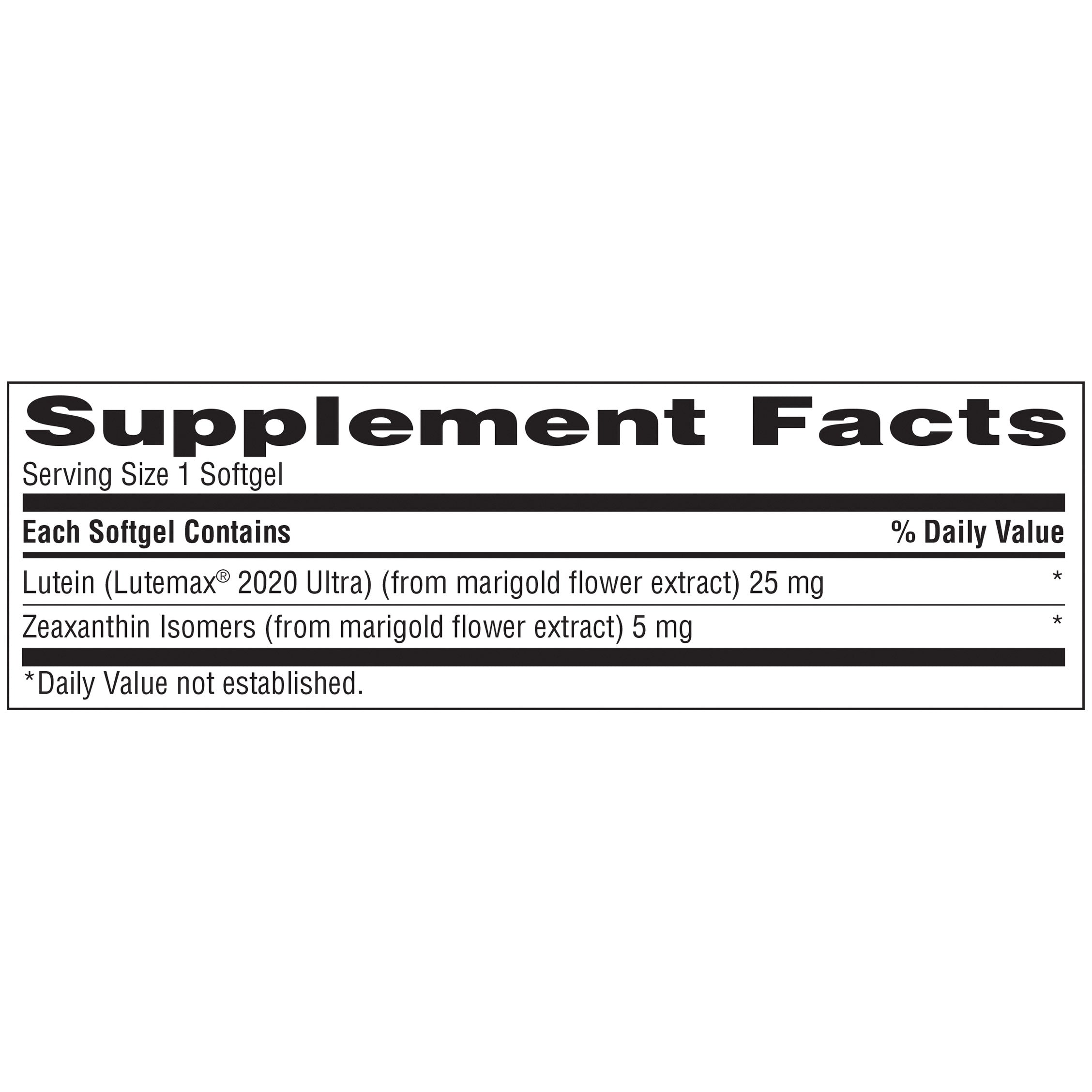 Vision Complex Lutein & Zeaxanthin, 140 Softgels