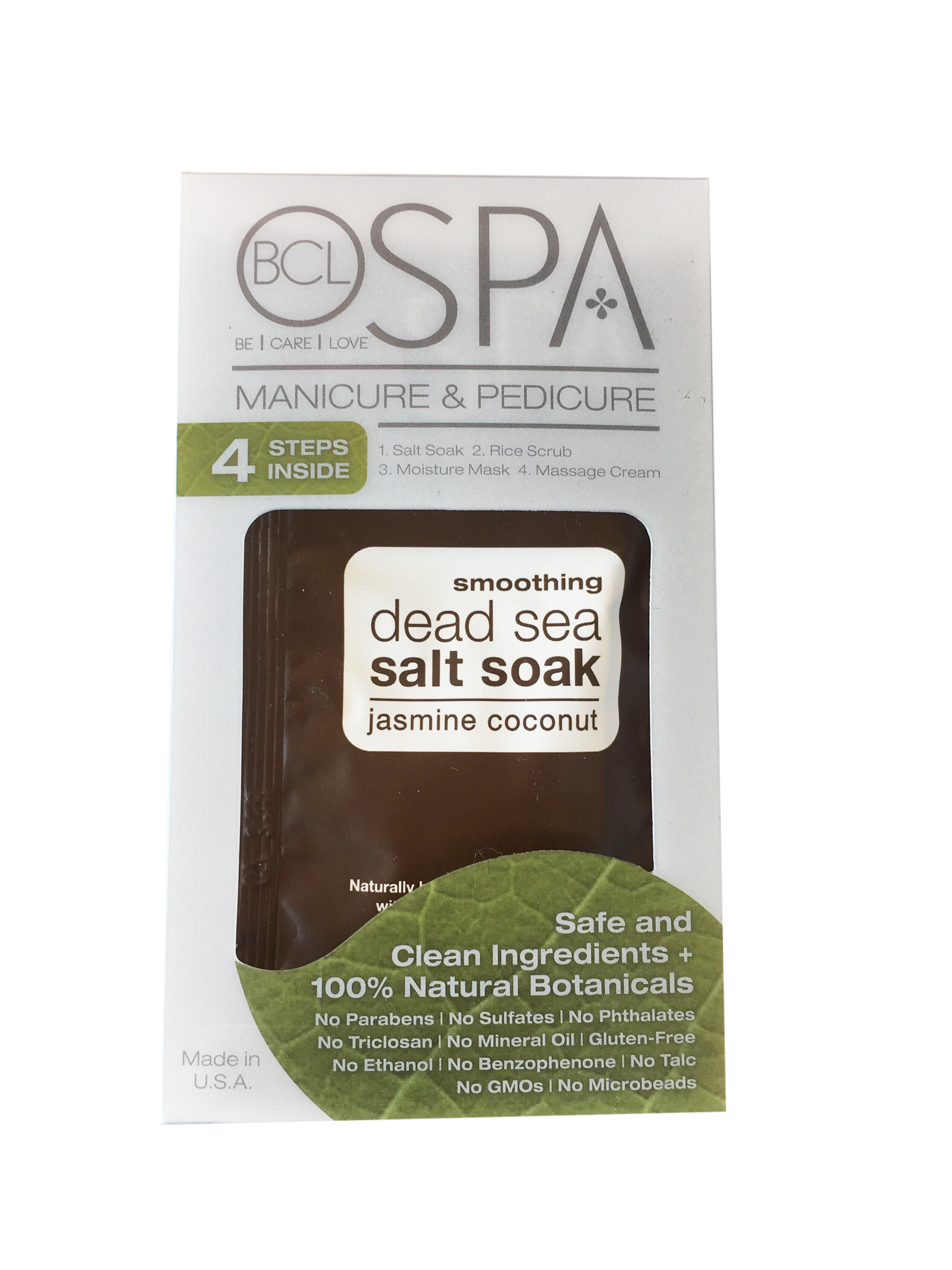 BCL Spa 4 Step Deluxe Organic - Jasmine Coconut - Case of 72
