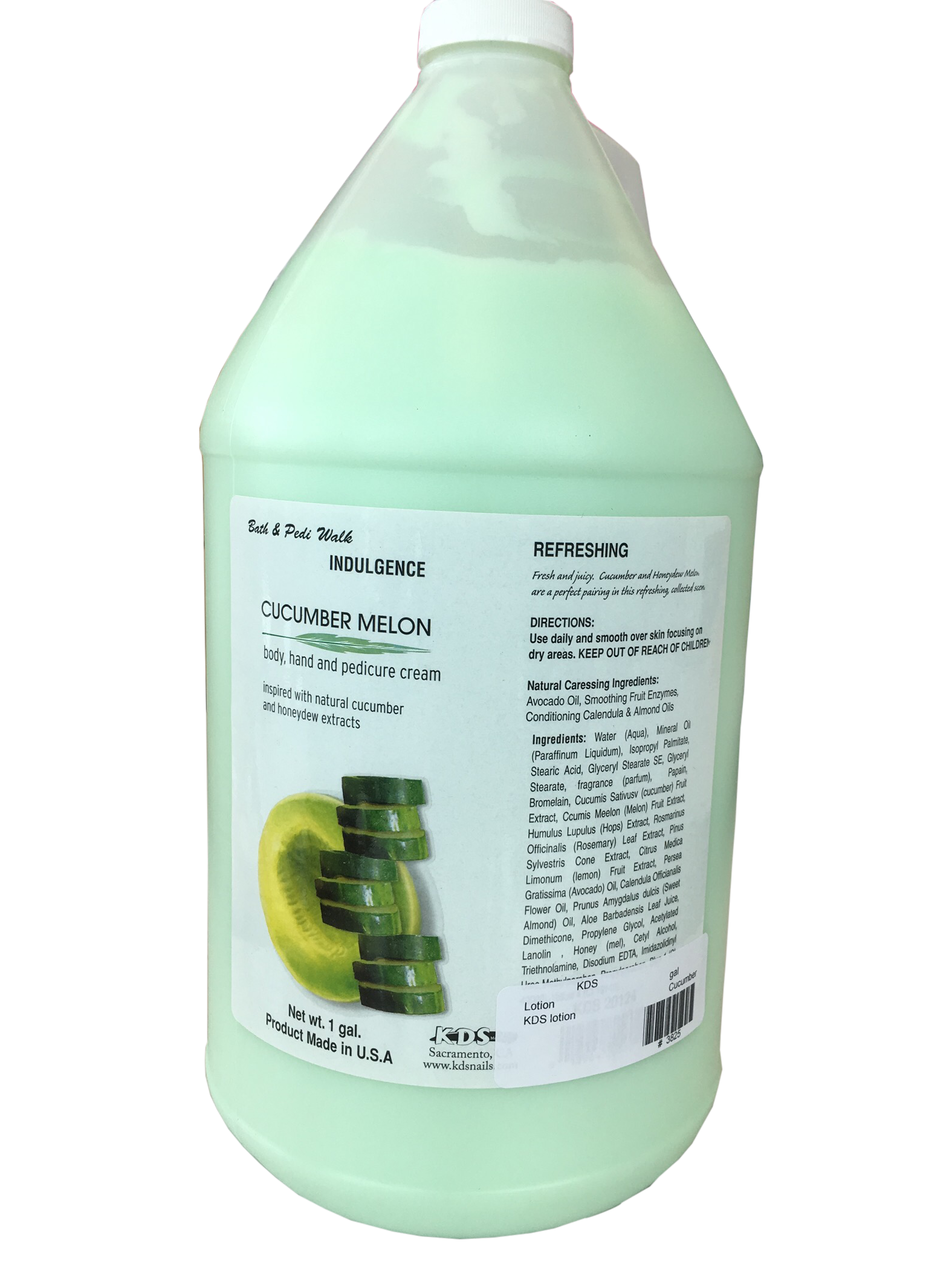 KDS Lotion - Cucumber - Gallon
