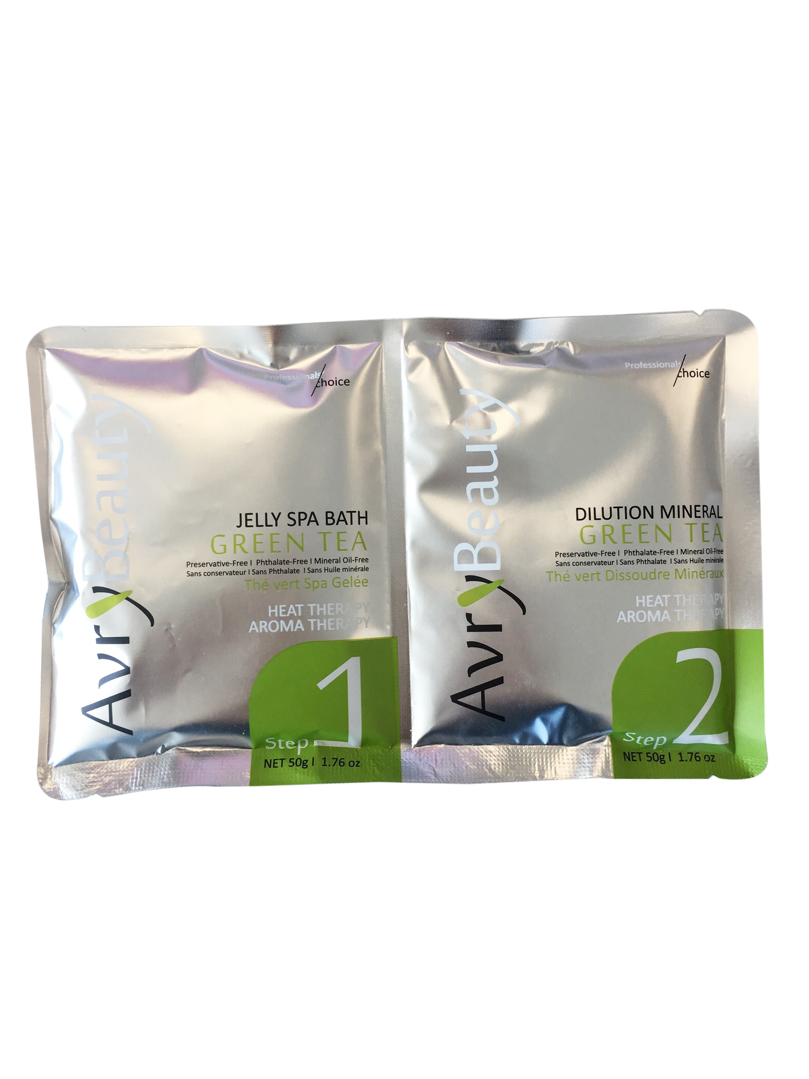 Avry Beauty Gel-Ohh Jelly Spa Bath - Green Tea - Box of 30