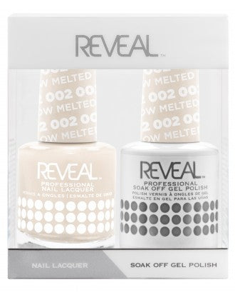 Reveal Duo Gel and Nail Lacquer Set - 002 Melted Marshmallow