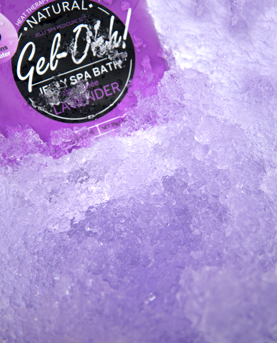 Avry Beauty Gel-Ohh Jelly Spa Bath - Lavender - Box of 30