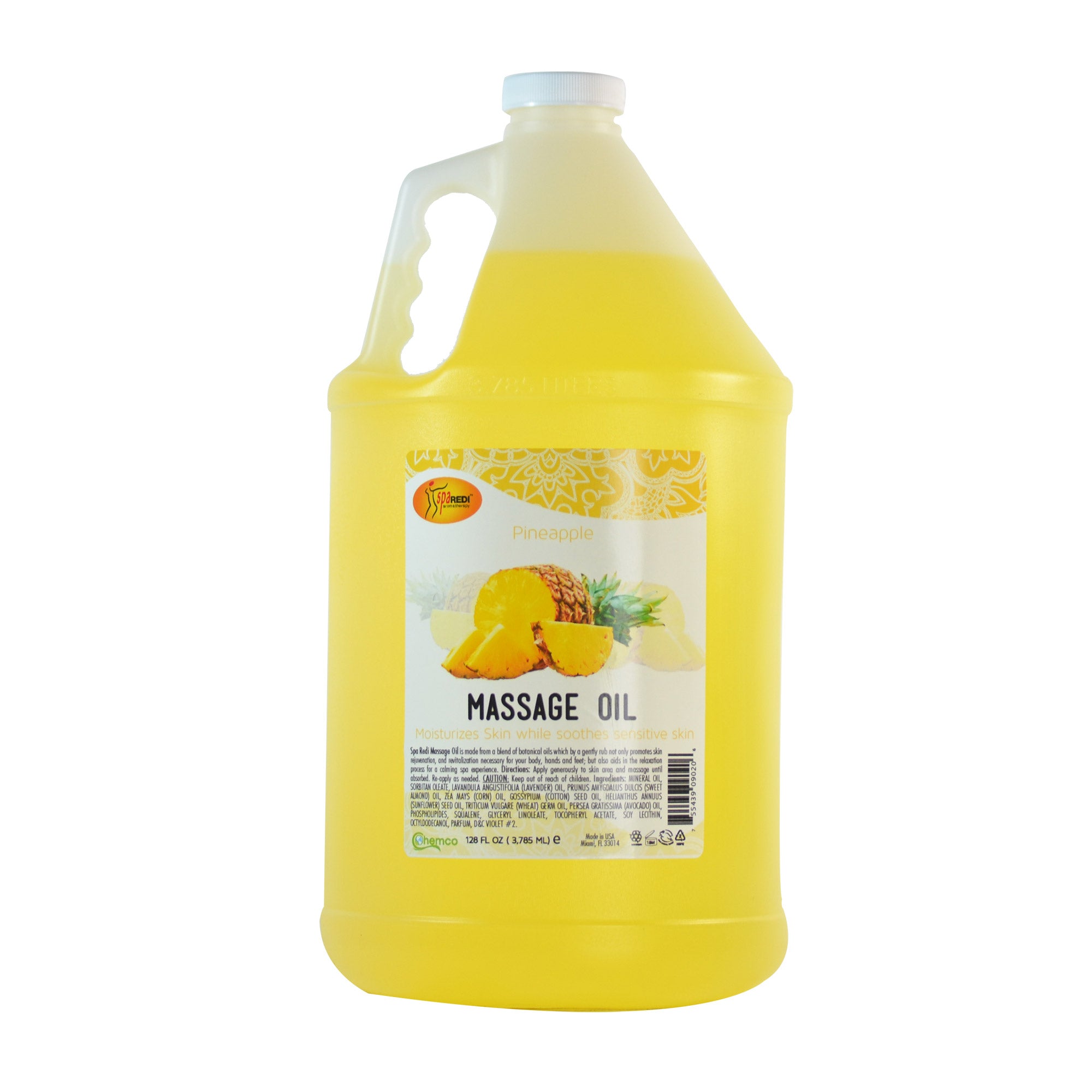 Chemco Pro Nail Massage Oil - Pineapple - Case of 4