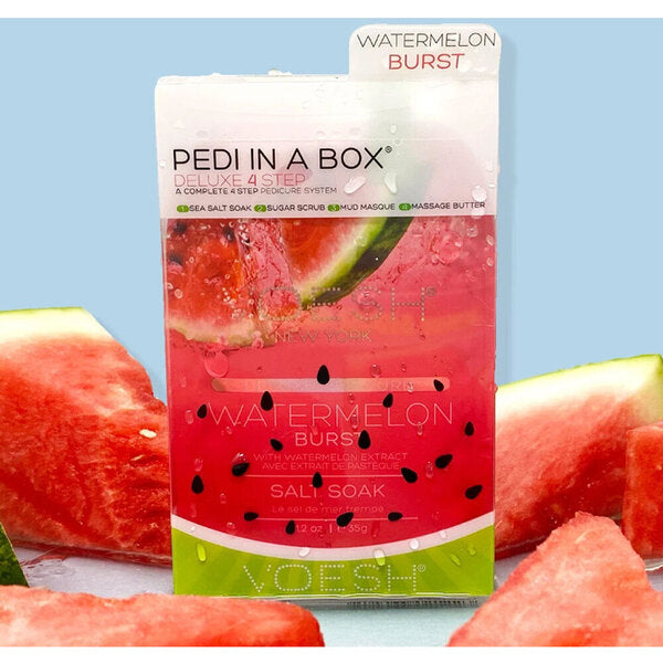 VOESH Deluxe Pedicure 4 Step - Watermelon Burst - Case if 50