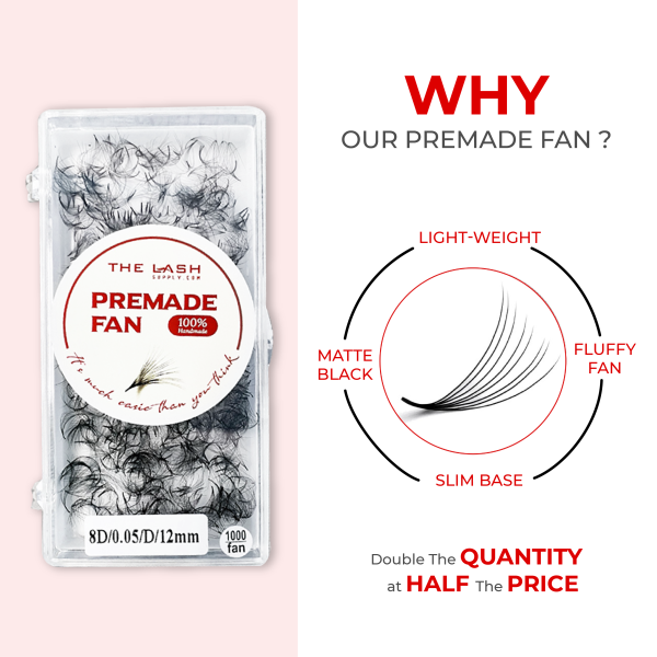 8D 0.05 (1000 fans - Bulk) - D - 15mm