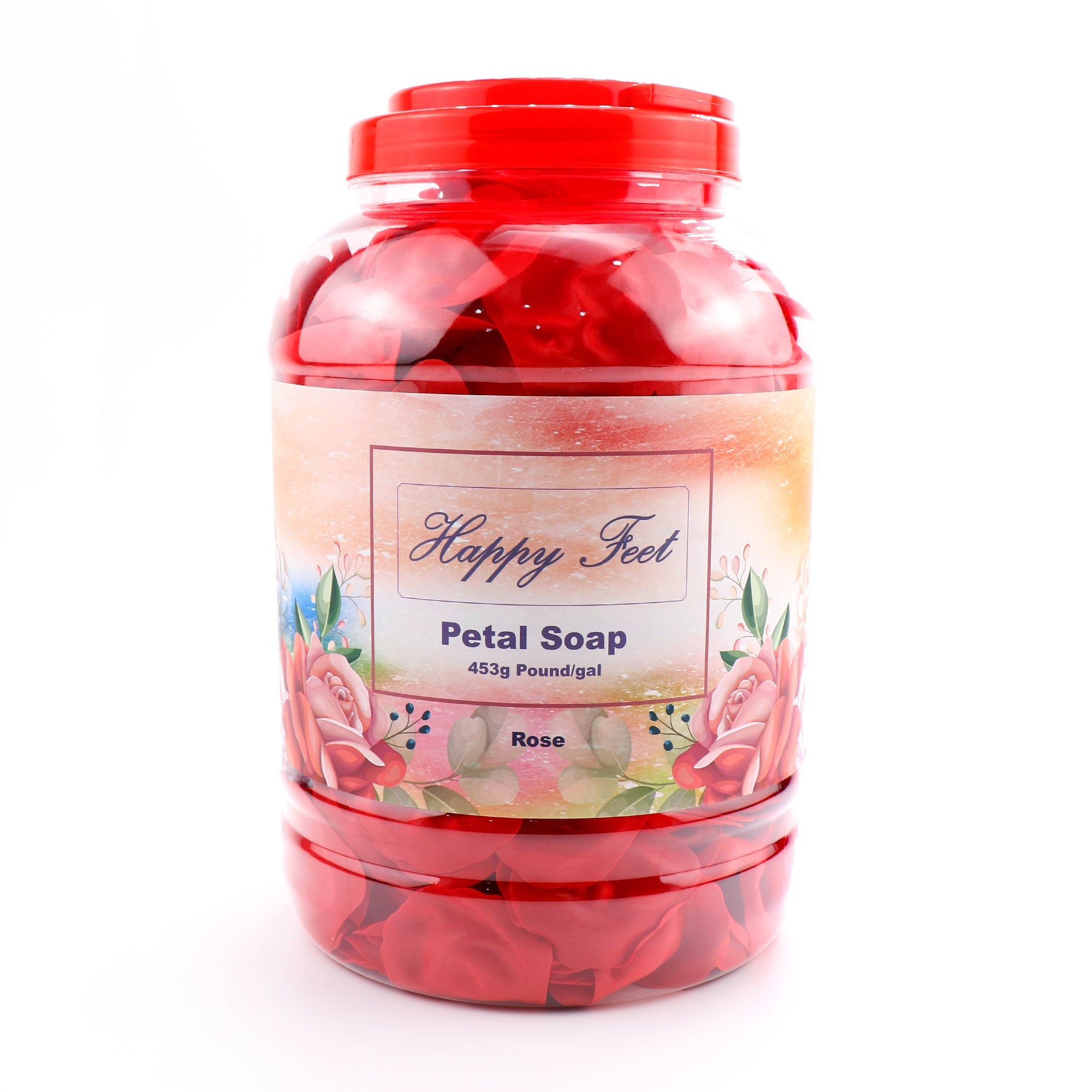 HappyFeet Petal Soak For Spa - Rose - Gallon
