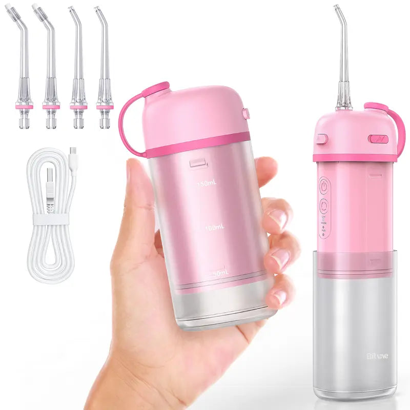 Bitvae Water Flosser with 3 Cleaning Modes,Cordless Oral Irrigator C5/C2/FC159
