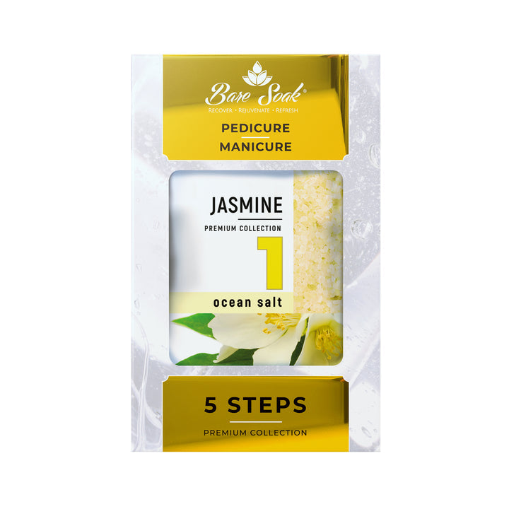 NuRevolution Deluxe 5 Steps Pedicure - Jasmine - Case of 50