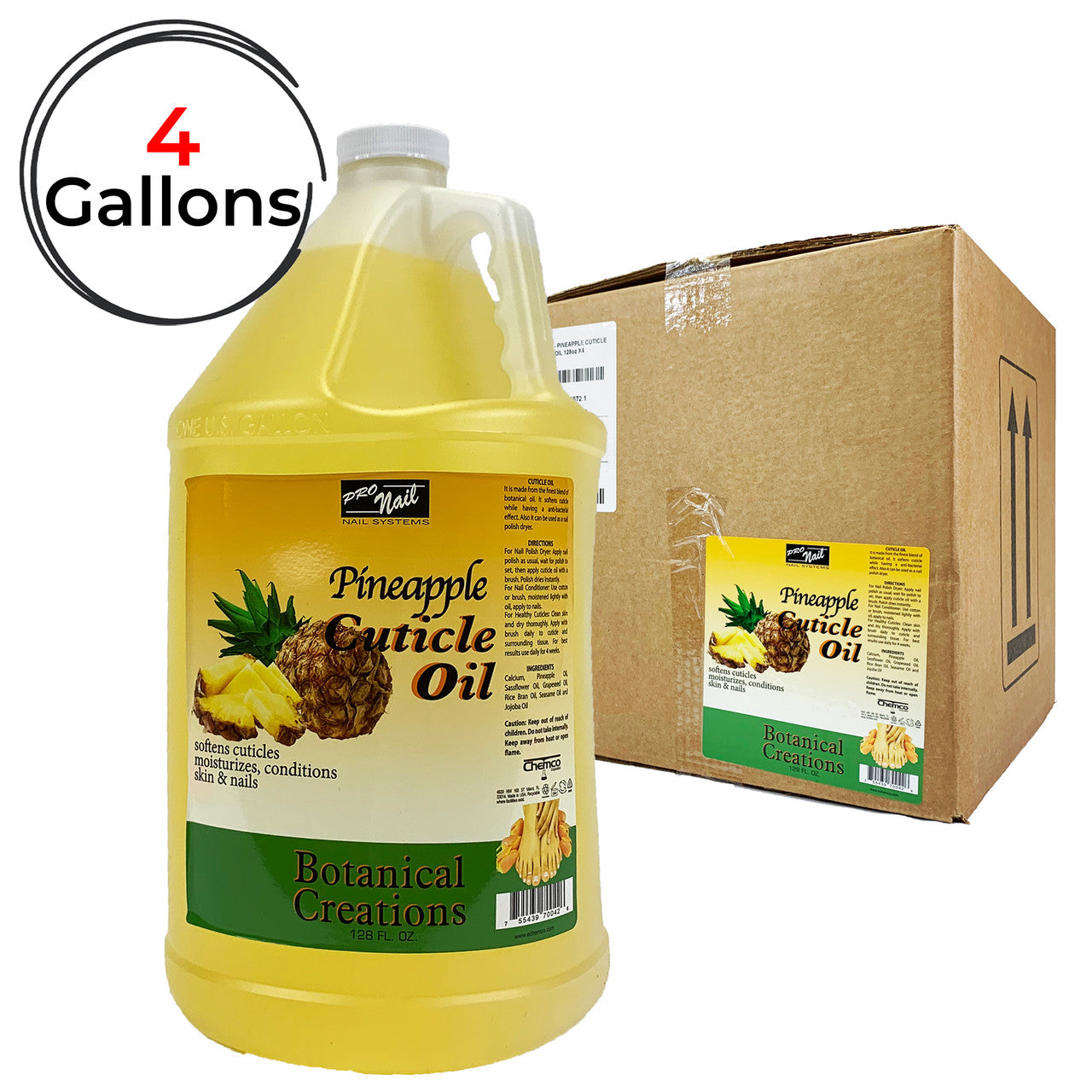 Chemco ProNail Cuticle Oil - Case of 4