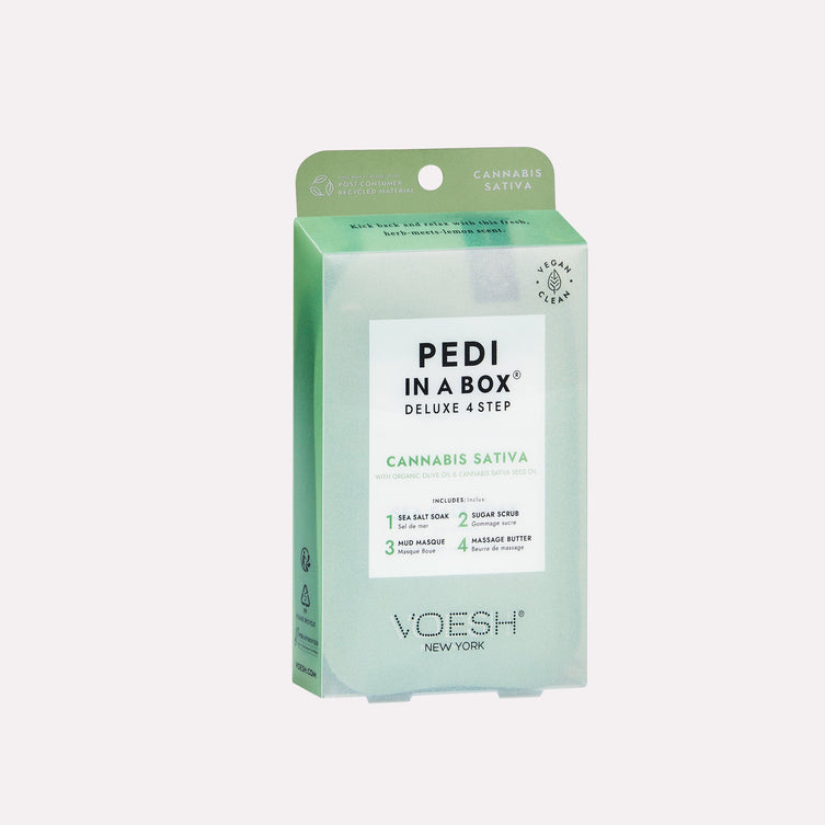 VOESH Deluxe Pedicure 4 Step - Hemp Relax - Case of 50