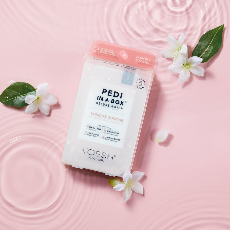 VOESH Deluxe Pedicure 4 Step - Jasmine - Case of 50