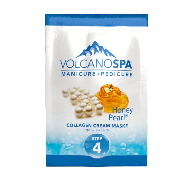 La Palm Volcano Deluxe Pedicure 5 Step - Honey Pearl - Case of 36
