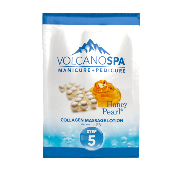 La Palm Volcano Deluxe Pedicure 5 Step - Honey Pearl - Case of 36
