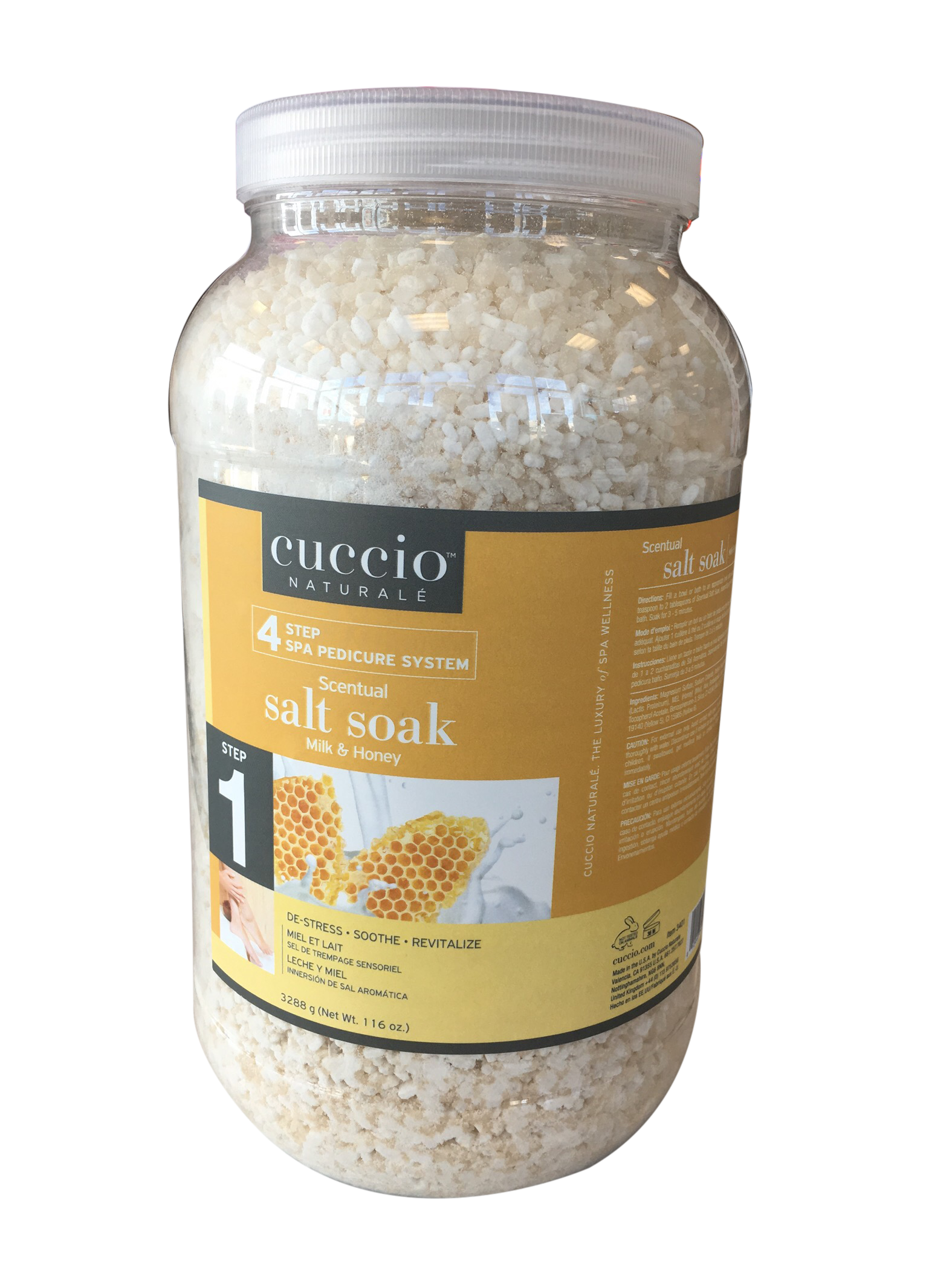 Cuccio Milk & Honey Sea Soak - Case of 4