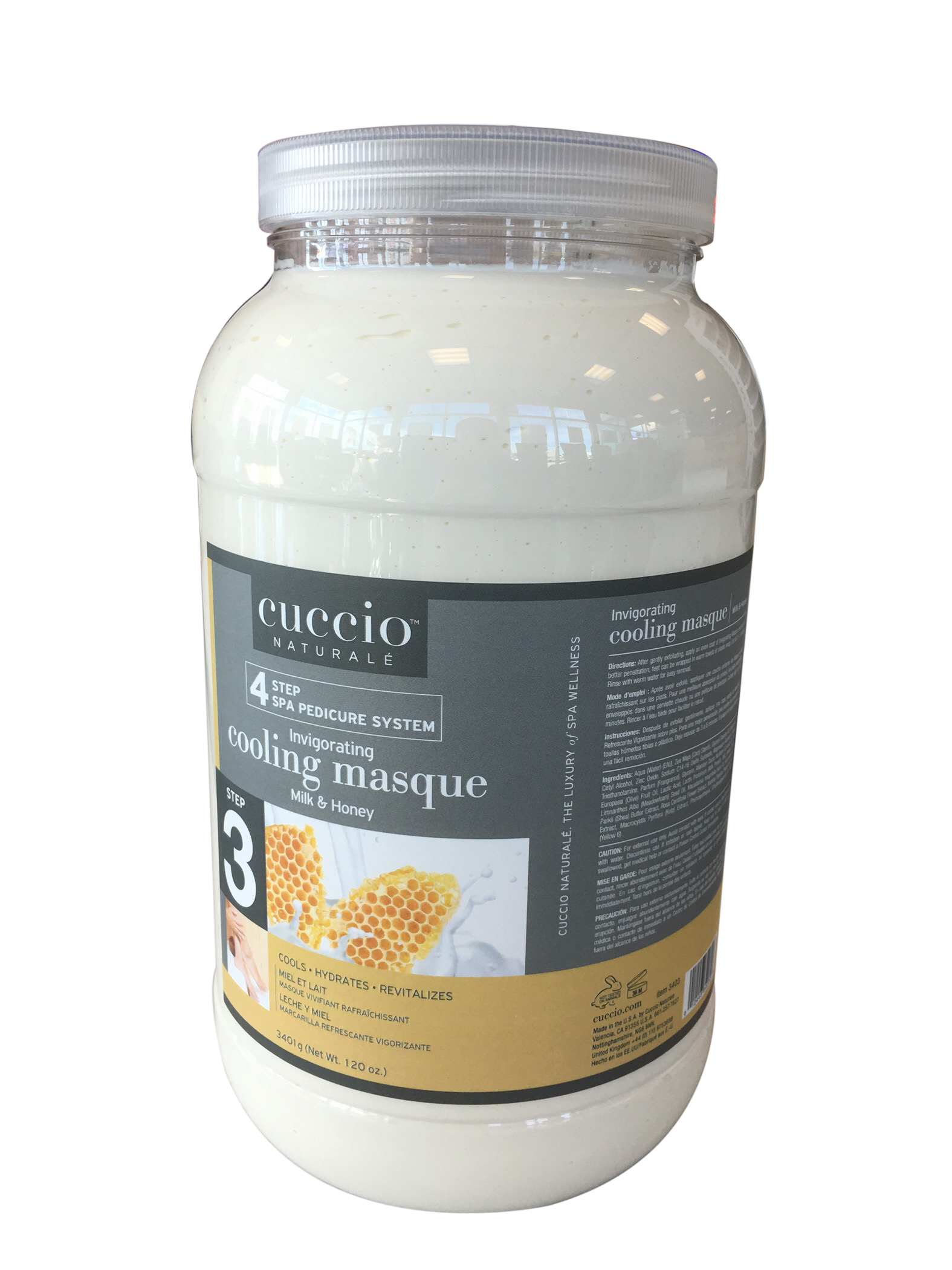 Cuccio Milk & Honey Cooling Masque - Case of 4