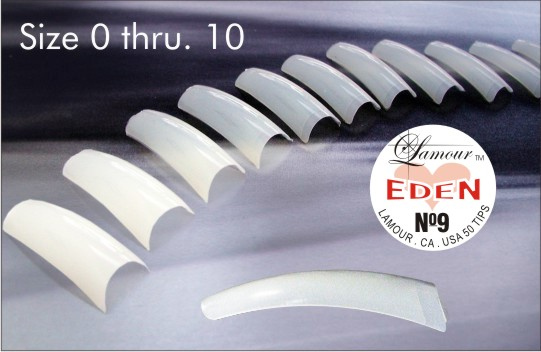Lamour Eden Natural Tips  # 10 - Big Bag/ 5000 Tips