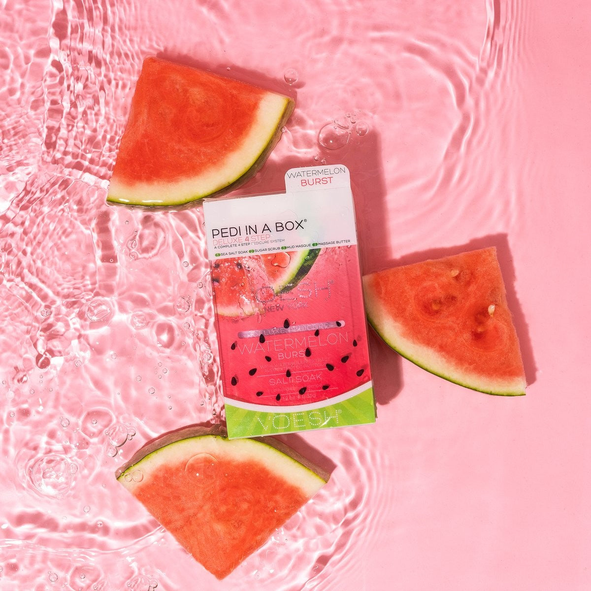 VOESH Deluxe Pedicure 4 Step - Watermelon Burst - Kit